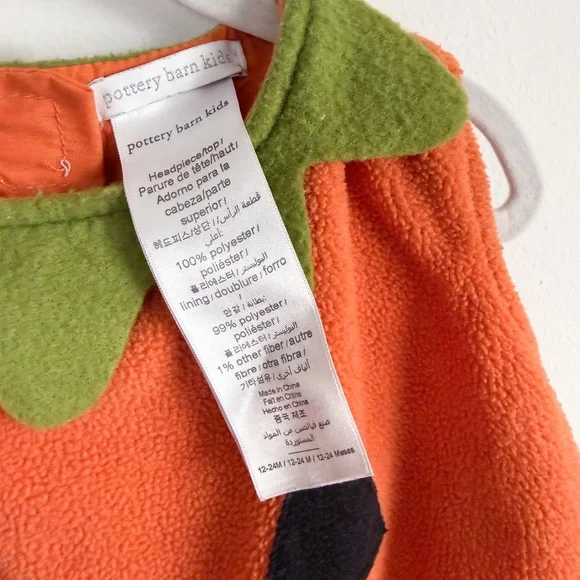 Pottery Barn Baby Pumpkin Halloween Costume size 12-24 month - Picture 5 of 7